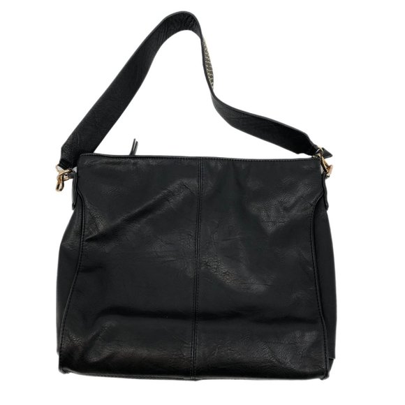 MMS Design Studio Black Gold Detail Shoulder Bag | Excellent Condition - Picture 1 of 5